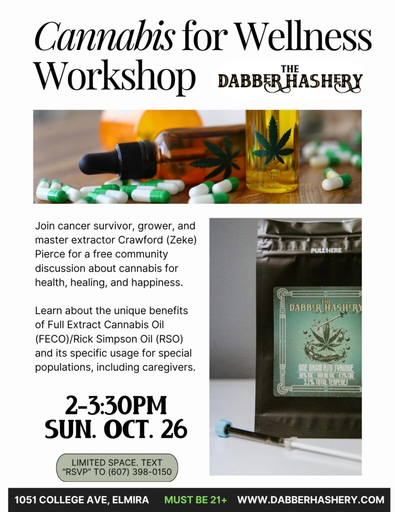 Dabber Hashery Workshop